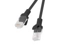 PATCHCORD KAT.6 UTP 1M CZARNY FLUKE PASSED LANBERG 10-PACK Lanberg