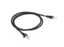 PATCHCORD KAT.6 UTP 1M CZARNY FLUKE PASSED LANBERG 10-PACK Lanberg