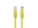 PATCHCORD KAT.6 UTP 1M ŻÓŁTY FLUKE PASSED LANBERG 10-PACK Lanberg