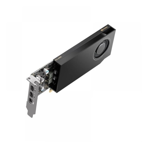 PNY NVIDIA A1000 8GB GDDR6 128-bit, Low Profile, PCIe 4.0 x8, Single slot, 4 x Mini DisplayPort 1.4a, 50W, LP bracket, small box PNY Technologies PNY NVIDIA A1000 8GB GDDR6 128-bit, Low Profile, PCIe 4.0 x8, Single slot, 4 x Mini DisplayPort 1.4a, 50W, LP bracket, small box PNY Technologies