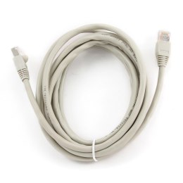 Patchcord GEMBIRD PP6U-3M (RJ45 - RJ45 ; 3m; UTP; kat. 6; kolor szary) GEMBIRD