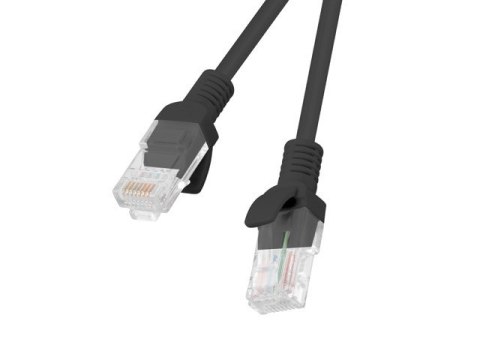 Patchcord UTP Lanberg PCU5-10CC-0500-BK (RJ45 - RJ45 ; 5m; UTP; kat. 5e; kolor czarny) Lanberg Patchcord UTP Lanberg PCU5-10CC-0500-BK (RJ45 - RJ45 ; 5m; UTP; kat. 5e; kolor czarny) Lanberg
