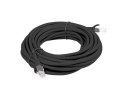 Patchcord UTP Lanberg PCU5-10CC-0500-BK (RJ45 - RJ45 ; 5m; UTP; kat. 5e; kolor czarny) Lanberg