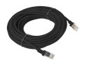 Patchcord UTP Lanberg PCU5-10CC-1000-BK (RJ45 - RJ45 ; 10m; UTP; kat. 5e; kolor czarny) Lanberg