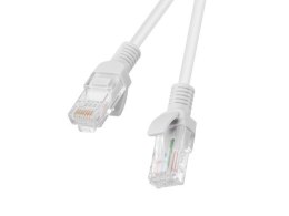 Patchcord UTP Lanberg PCU5-10CC-1000-S (RJ45 - RJ45 ; 10m; UTP; kat. 5e; kolor szary) Lanberg