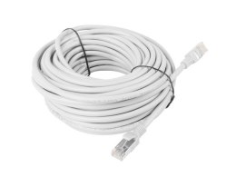 Patchcord UTP Lanberg PCU5-10CC-1500-S (RJ45 - RJ45 ; 15m; UTP; kat. 5e; kolor szary) Lanberg
