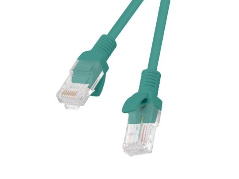 Patchcord UTP Lanberg PCU5-10CC-2000-G (RJ45 - RJ45 ; 20m; UTP; kat. 5e; kolor zielony) Lanberg