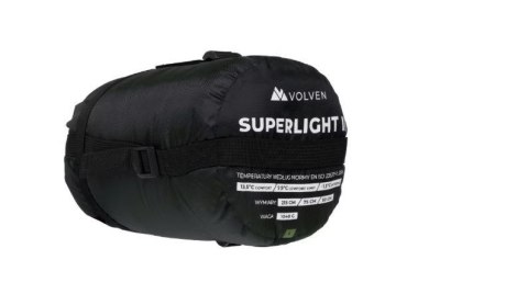 Śpiwór Turystyczny Volven Superlight II - Oliwkowy Prawy VOLVEN Śpiwór Turystyczny Volven Superlight II - Oliwkowy Prawy VOLVEN