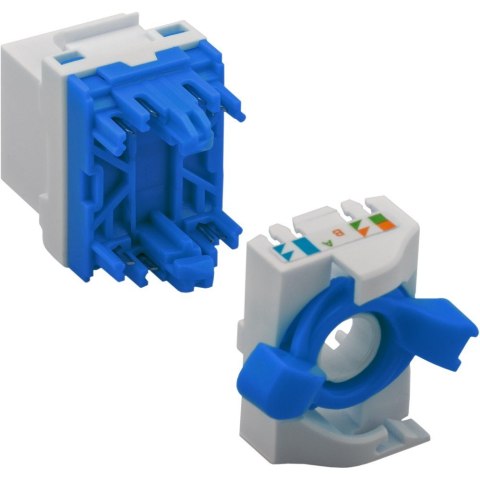 TECHLY SAMOZACISKOWY MODUŁ KEYSTONE RJ45 KAT.6A U/ TECHly TECHLY SAMOZACISKOWY MODUŁ KEYSTONE RJ45 KAT.6A U/ TECHly