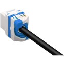TECHLY SAMOZACISKOWY MODUŁ KEYSTONE RJ45 KAT.6A U/ TECHly