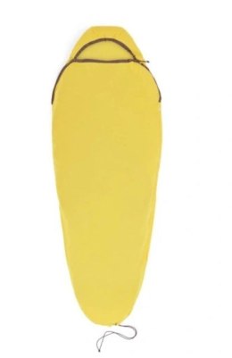 Wkładka do śpiwora SEA TO SUMMIT Reactor - Mummy w/ Drawcord- Compact - Yellow SEA TO SUMMIT