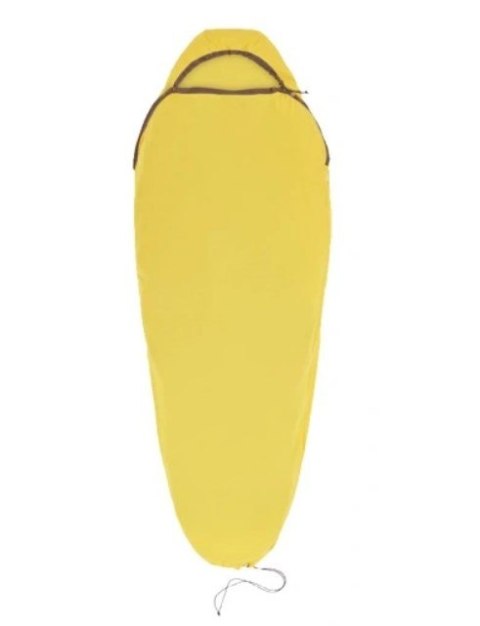 Wkładka do śpiwora SEA TO SUMMIT Reactor - Mummy w/ Drawcord - Standard - Yellow SEA TO SUMMIT Wkładka do śpiwora SEA TO SUMMIT Reactor - Mummy w/ Drawcord - Standard - Yellow SEA TO SUMMIT
