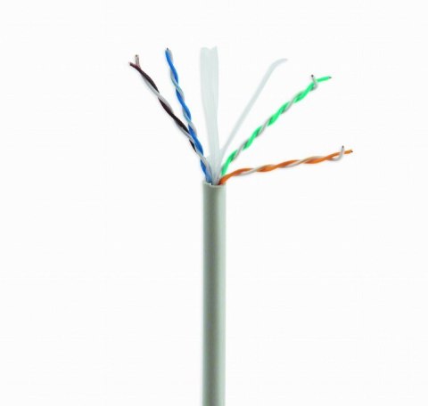 GEMBIRD UTP KABEL DRUT KAT 6 CCA ECA 305M SZARY GEMBIRD GEMBIRD UTP KABEL DRUT KAT 6 CCA ECA 305M SZARY GEMBIRD