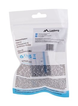 Gniazdo natynkowe Lanberg OU5-0001-W (RJ-45; kat. 5e; UTP; kolor biały) Lanberg