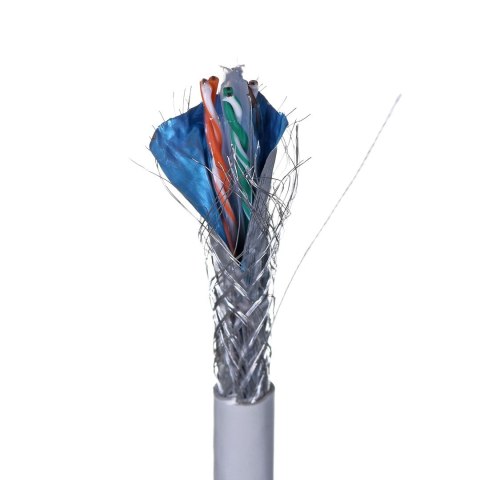 Kabel sieciowy Lanberg LCS6-11CU-0305-S (S/FTP; 305m; kat. 6; kolor szary) Lanberg Kabel sieciowy Lanberg LCS6-11CU-0305-S (S/FTP; 305m; kat. 6; kolor szary) Lanberg