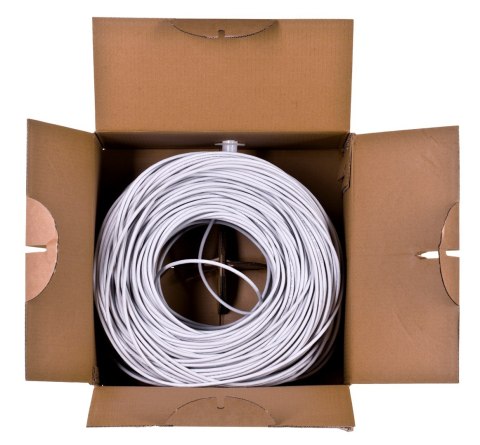 Kabel sieciowy Lanberg LCU6-12CU-0305-S (UTP; 305m; kat. 6; kolor szary) Lanberg Kabel sieciowy Lanberg LCU6-12CU-0305-S (UTP; 305m; kat. 6; kolor szary) Lanberg