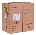 Kabel sieciowy Lanberg LCU6-12CU-0305-S (UTP; 305m; kat. 6; kolor szary) Lanberg