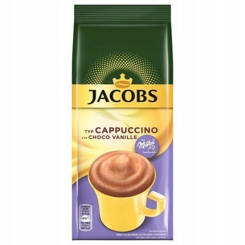 Kawa Jacobs Milka Choco Vanille 500g rozpuszczalna Jacobs Kawa Jacobs Milka Choco Vanille 500g rozpuszczalna Jacobs