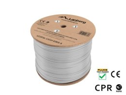 LANBERG KABEL UFTP KAT. 6A 305M DRUT CU LSZH SZARY CPR+FLUKE PASSED Lanberg