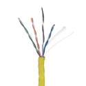 LANBERG KABEL UTP 1GB/S 305M DRUT CCA ŻÓŁTY LCU6-10CC-0305-Y Lanberg