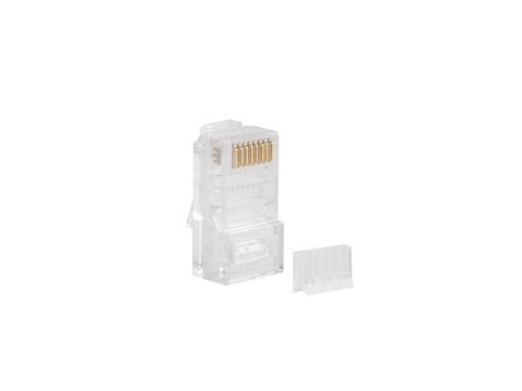 LANBERG WTYK SIECIOWY RJ45 (8P8C) KAT.6 UTP (100SZT) Z PROWADNICĄ DO LINKI I DRUTU Lanberg LANBERG WTYK SIECIOWY RJ45 (8P8C) KAT.6 UTP (100SZT) Z PROWADNICĄ DO LINKI I DRUTU Lanberg