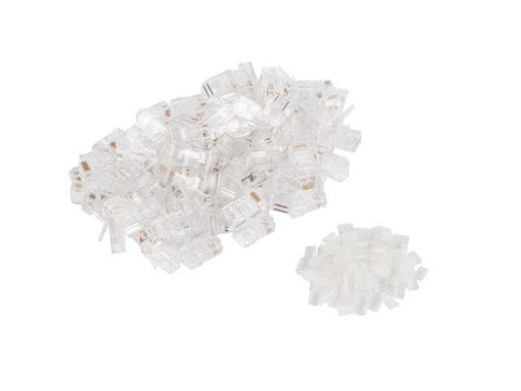 LANBERG WTYK SIECIOWY RJ45 (8P8C) KAT.6 UTP (100SZT) Z PROWADNICĄ DO LINKI I DRUTU Lanberg LANBERG WTYK SIECIOWY RJ45 (8P8C) KAT.6 UTP (100SZT) Z PROWADNICĄ DO LINKI I DRUTU Lanberg