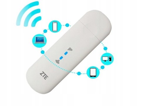 Modem ZTE LTE MF79U (kolo biały) ZTE Poland Modem ZTE LTE MF79U (kolo biały) ZTE Poland