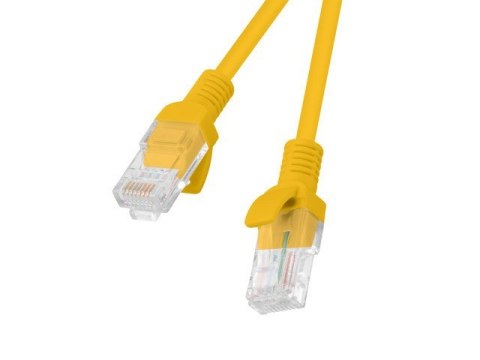 PATCHCORD KAT.5E UTP 1M POMARAŃCZOWY FLUKE PASSED LANBERG 10-PACK Lanberg
