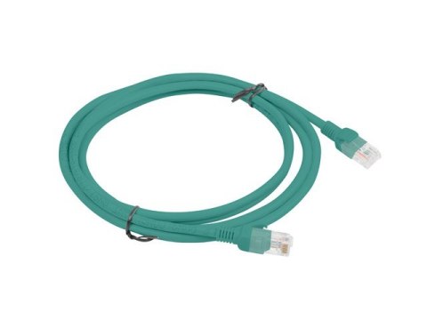 PATCHCORD KAT.5E UTP 2M ZIELONY FLUKE PASSED LANBERG 10-PACK Lanberg PATCHCORD KAT.5E UTP 2M ZIELONY FLUKE PASSED LANBERG 10-PACK Lanberg