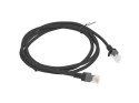 PATCHCORD KAT.6 UTP 1.5M CZARNY FLUKE PASSED LANBERG 10-PACK Lanberg
