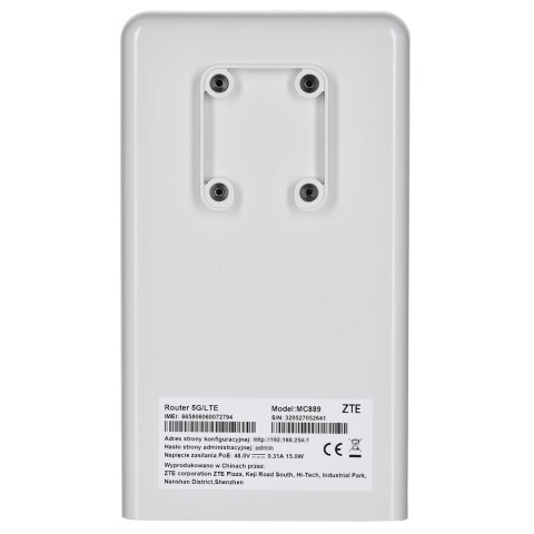 Router ZTE MC889 5G ODU ZTE Poland Router ZTE MC889 5G ODU ZTE Poland