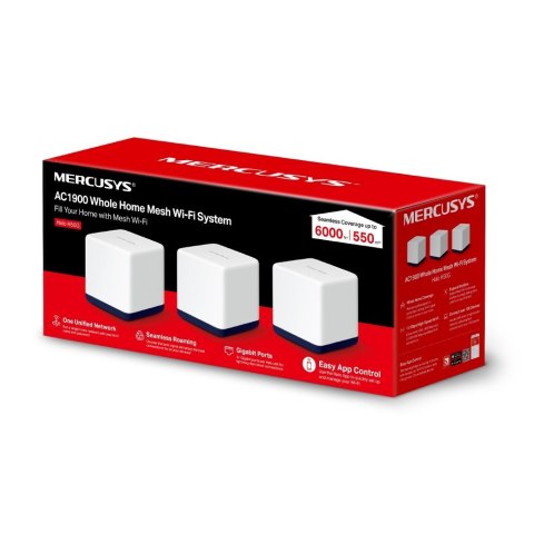 System mesh Mercusys Halo H50G(3-pack) MERCUSYS System mesh Mercusys Halo H50G(3-pack) MERCUSYS