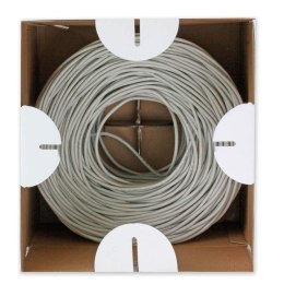 TECHLY KABEL SKRĘTKA KAT 6 F/UTP LINKA 305M SZARA TECHly