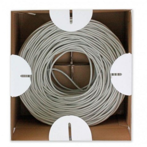 TECHLY SKRĘTKA U/UTP CAT6 LINKA 305M CCA SZARA ITP TECHly TECHLY SKRĘTKA U/UTP CAT6 LINKA 305M CCA SZARA ITP TECHly