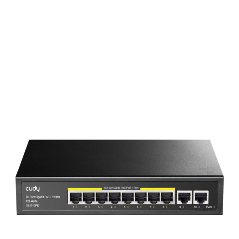 Switch CUDY GS1010PE 8-Port Gigabit PoE+ 120W 2xGbE Uplink CUDY Switch CUDY GS1010PE 8-Port Gigabit PoE+ 120W 2xGbE Uplink CUDY