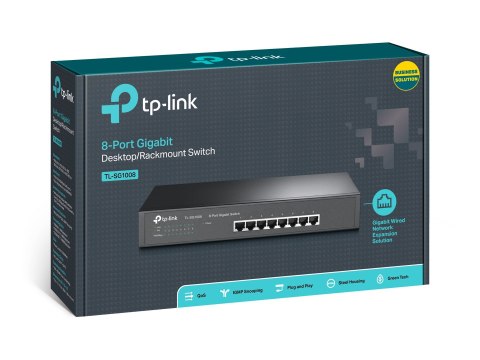 Switch TP-LINK TL-SG1008 TP-LINK Switch TP-LINK TL-SG1008 TP-LINK