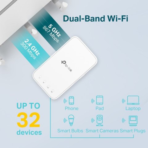 Wzmacniacz sygnału WiFi TP-LINK RE300 TP-LINK Wzmacniacz sygnału WiFi TP-LINK RE300 TP-LINK