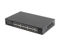 LANBERG SWITCH POE RACK 19" 24X 1GB POE+/2X GB/2X SFP 250W RSGE-24P-2GE-2S-250 Lanberg