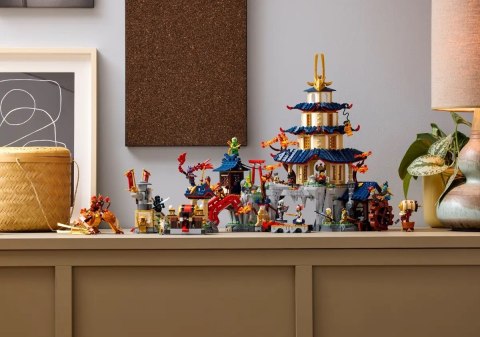 LEGO 71814 Ninjago Turniejowe miasto ze świątynią Lego LEGO 71814 Ninjago Turniejowe miasto ze świątynią Lego
