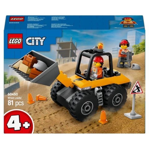 LEGO CITY 60450 Żółta ładowarka kołowa Lego LEGO CITY 60450 Żółta ładowarka kołowa Lego