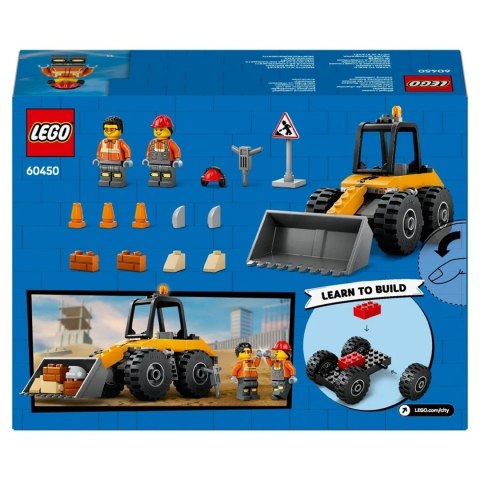 LEGO CITY 60450 Żółta ładowarka kołowa Lego LEGO CITY 60450 Żółta ładowarka kołowa Lego