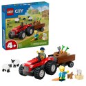 LEGO CITY 60461 Czerwony traktor z przyczepą i owcą Lego