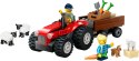LEGO CITY 60461 Czerwony traktor z przyczepą i owcą Lego