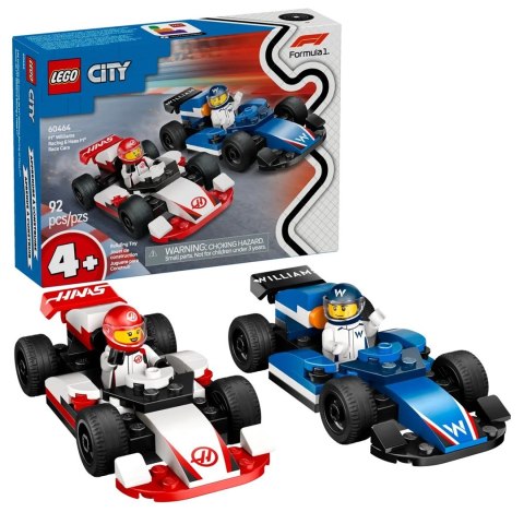LEGO CITY 60464 F1 Bolidy Williams Racing i Haas F1 Lego LEGO CITY 60464 F1 Bolidy Williams Racing i Haas F1 Lego