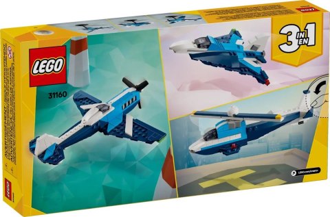 LEGO CREATOR 3w1 31160 Statek powietrzny: samolot wyścigowy Lego LEGO CREATOR 3w1 31160 Statek powietrzny: samolot wyścigowy Lego