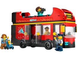 LEGO City 60407 Czerwony, piętrowy autokar Lego