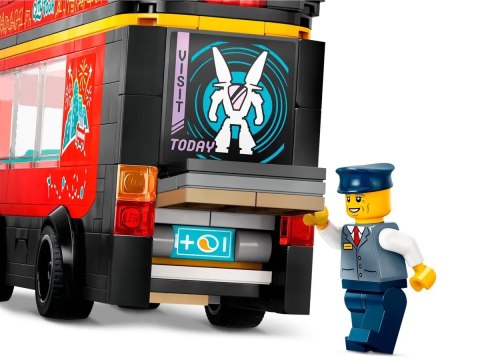 LEGO City 60407 Czerwony, piętrowy autokar Lego LEGO City 60407 Czerwony, piętrowy autokar Lego
