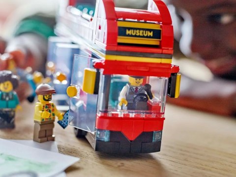LEGO City 60407 Czerwony, piętrowy autokar Lego LEGO City 60407 Czerwony, piętrowy autokar Lego