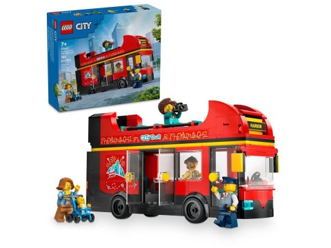 LEGO City 60407 Czerwony, piętrowy autokar Lego LEGO City 60407 Czerwony, piętrowy autokar Lego