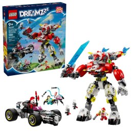 LEGO DREAMZZZ 71497 Tygrysi mech Coopera i hot rod Zero Lego
